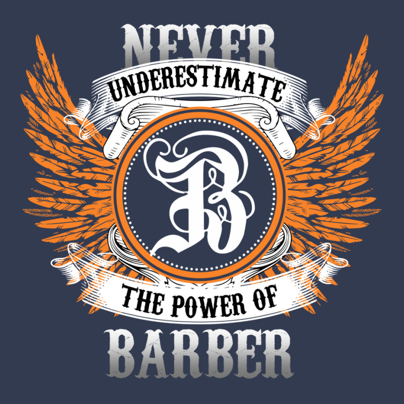 Barber Name Shirt Never Underestimate The Power Of V-neck Tee | Artistshot