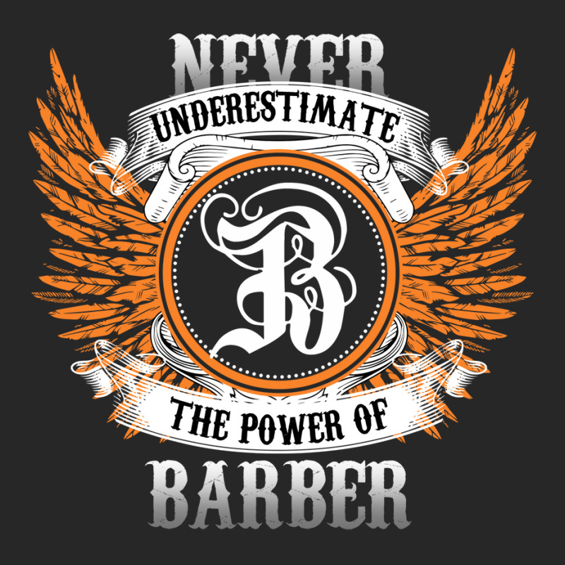 Barber Name Shirt Never Underestimate The Power Of Men's T-shirt Pajama Set | Artistshot