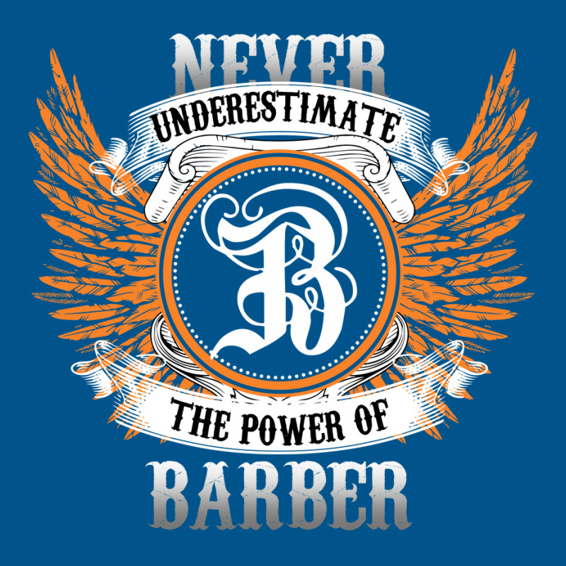 Barber Name Shirt Never Underestimate The Power Of Classic T-shirt | Artistshot