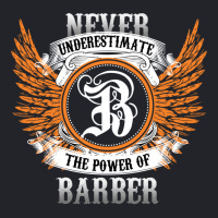 Barber Name Shirt Never Underestimate The Power Of Lightweight Hoodie | Artistshot