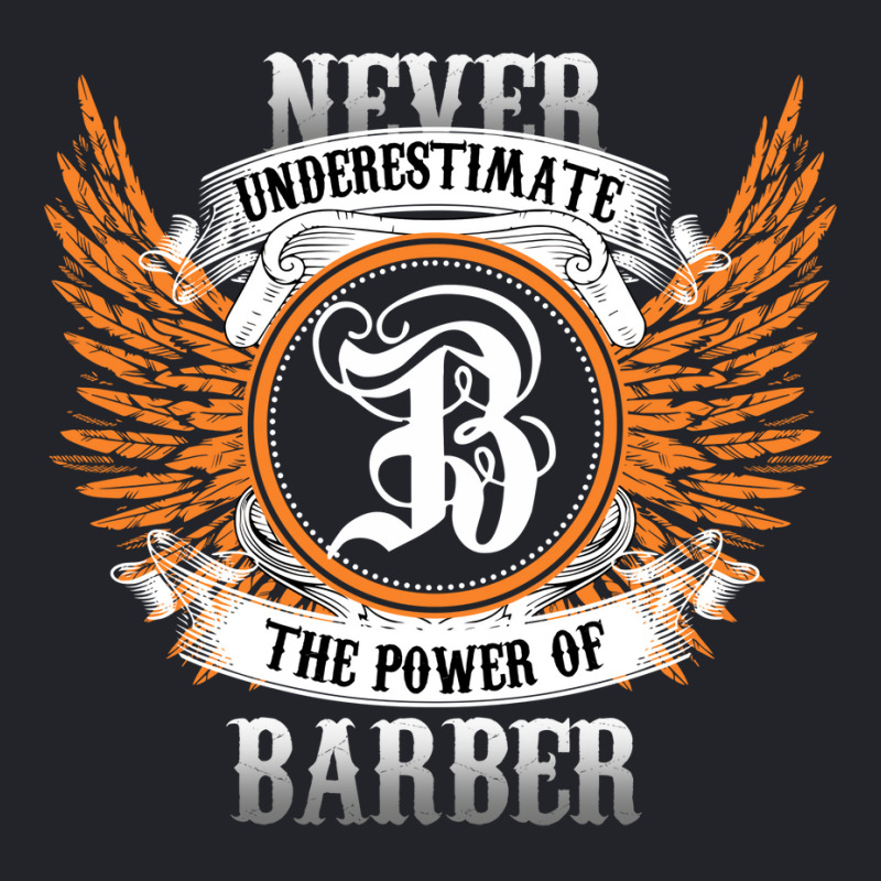 Barber Name Shirt Never Underestimate The Power Of Lightweight Hoodie | Artistshot