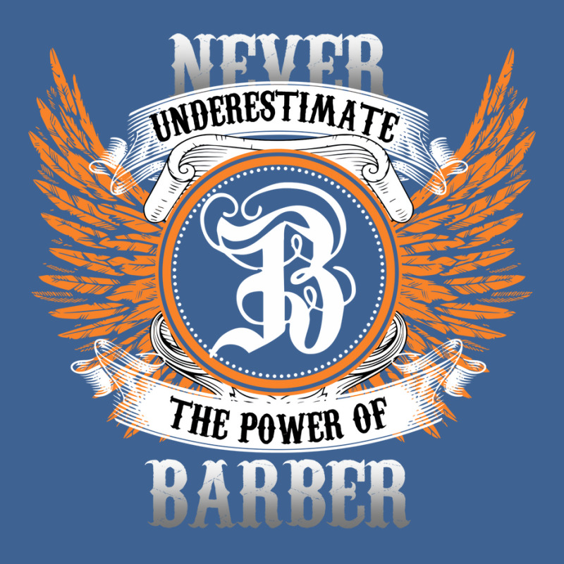 Barber Name Shirt Never Underestimate The Power Of Men's Polo Shirt | Artistshot