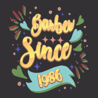 Barber Since 1986 Local Barber Gift Ideas For Hair Vintage Hoodie | Artistshot