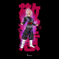 Anime Drip Goku Black Drips Love Men's Long Sleeve Pajama Set | Artistshot