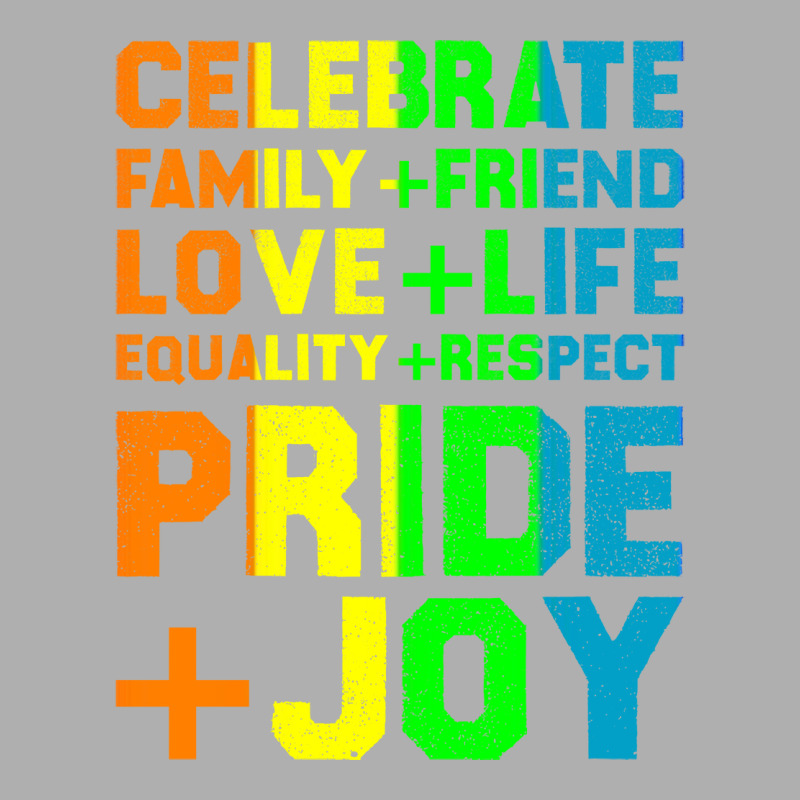 Celebrate Familyfriend Lovelife Equalityrespect Pr Ladies Fitted T-Shirt by phuocvasilju | Artistshot