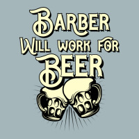 Barber Will Work For Beer Design Perfect Present F Unisex Sherpa-lined Denim Jacket | Artistshot