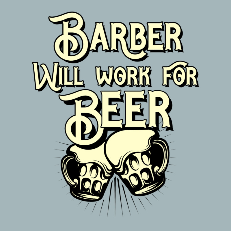 Barber Will Work For Beer Design Perfect Present F Unisex Sherpa-lined Denim Jacket | Artistshot