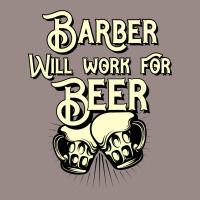 Barber Will Work For Beer Design Perfect Present F Vintage T-shirt | Artistshot