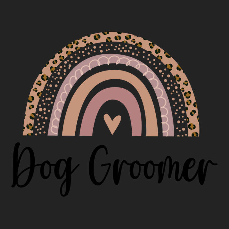 Dog Groomer Minimal Rainbow Design (1) (1) 3/4 Sleeve Shirt | Artistshot