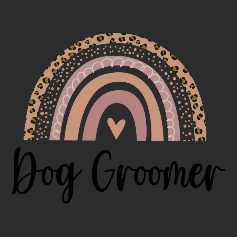 Dog Groomer Minimal Rainbow Design (1) (1) Exclusive T-shirt | Artistshot