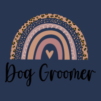 Dog Groomer Minimal Rainbow Design (1) (1) Men Denim Jacket | Artistshot