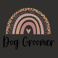 Dog Groomer Minimal Rainbow Design (1) (1) Champion Hoodie | Artistshot