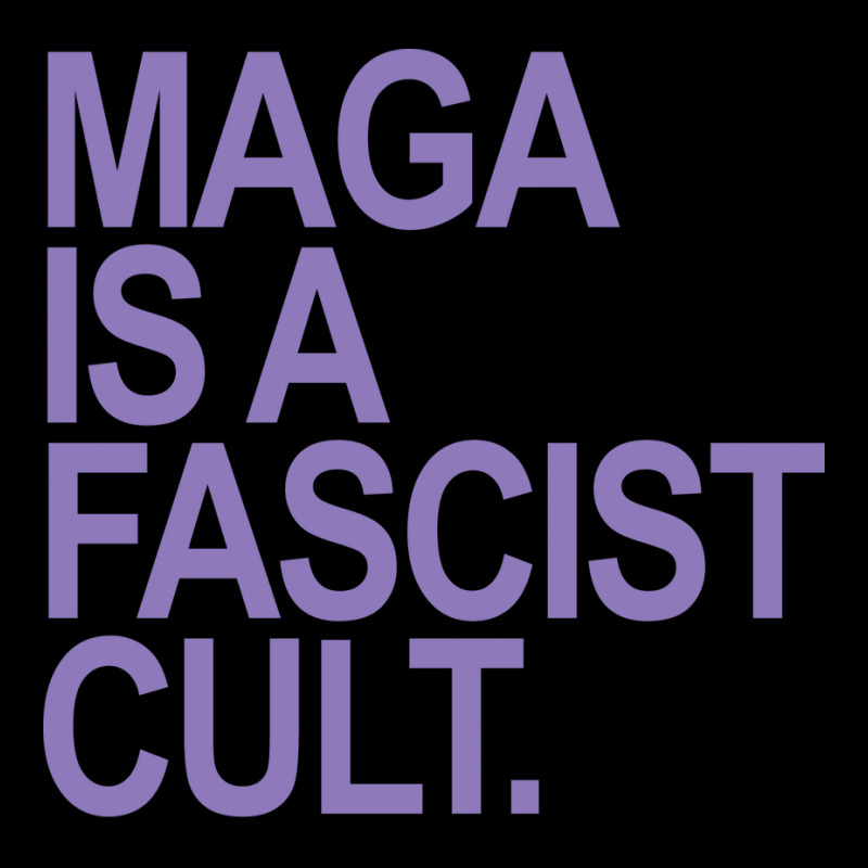 Maga Is A Fascist Cult Lavender Gift Men's Long Sleeve Pajama Set | Artistshot