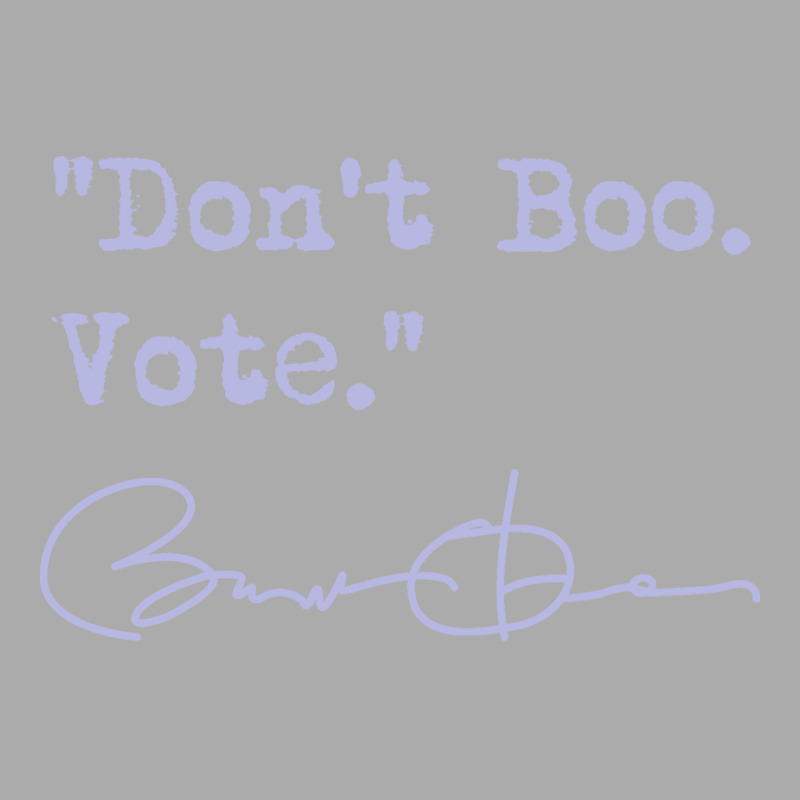 Dont Boo Vote Lavender T-shirt | Artistshot