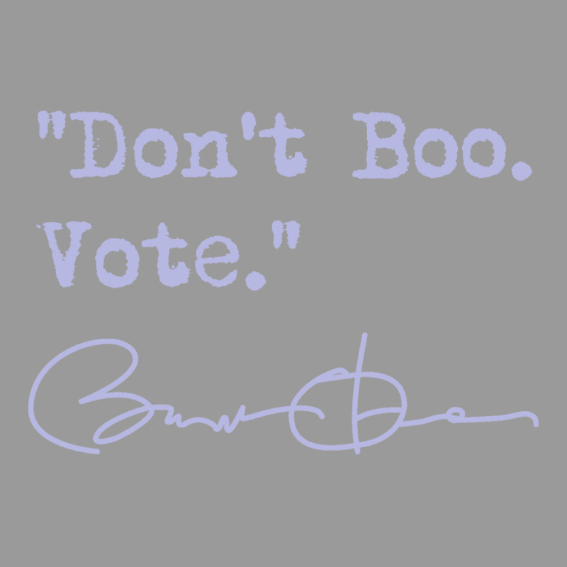 Dont Boo Vote Lavender Graphic T-shirt | Artistshot