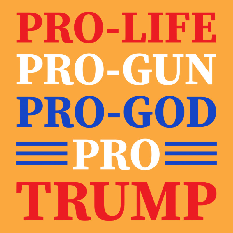 Pro Life Pro Gun Pro Trump Vote President Trump 20 Zipper Hoodie | Artistshot