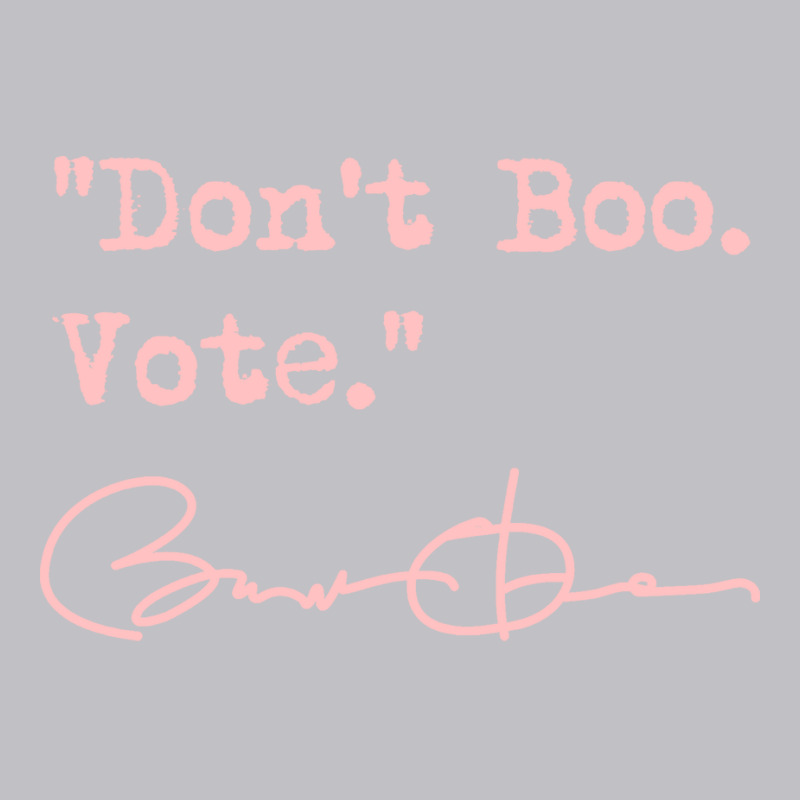 Dont Boo Vote Pink Yellow Pocket T-shirt | Artistshot