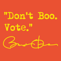 Dont Boo Vote Yellow Humor Ladies Fitted T-shirt | Artistshot