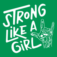 Strong Like A Girl Mode White Hipster Classic T-shirt | Artistshot