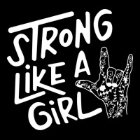 Strong Like A Girl Mode White Hipster Lightweight Hoodie | Artistshot