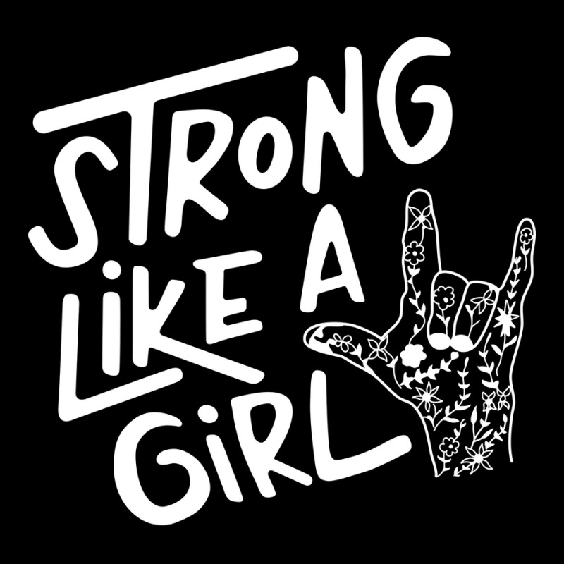 Strong Like A Girl Mode White Hipster Lightweight Hoodie by uhnkeozac | Artistshot