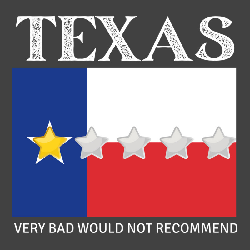 Texas Very Bad Would Not Recommend One Star Review Vintage T-shirt | Artistshot