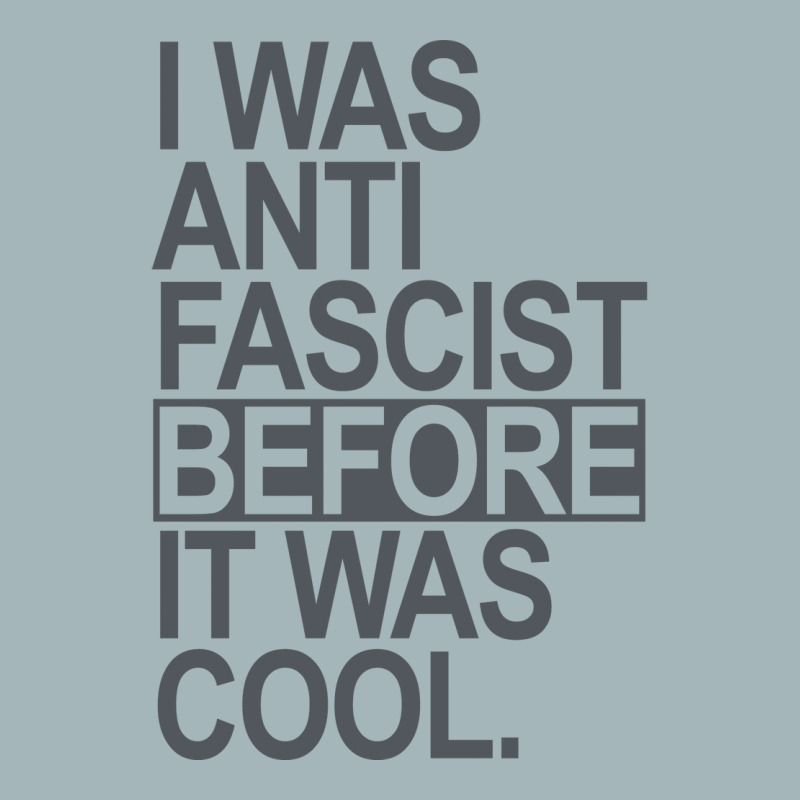 I Was Anti Fascist Before It Was Cool Subtle Gray Unisex Sherpa-lined Denim Jacket | Artistshot