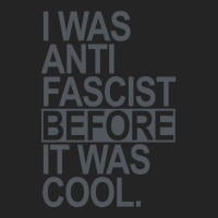 I Was Anti Fascist Before It Was Cool Subtle Gray 3/4 Sleeve Shirt | Artistshot