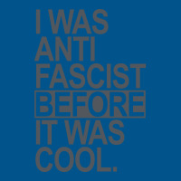 I Was Anti Fascist Before It Was Cool Subtle Gray Classic T-shirt | Artistshot