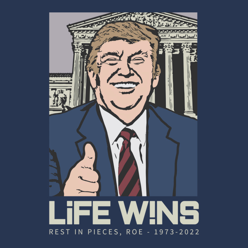 Life Wins Donald Trump Scotus Men Denim Jacket by stpaulaffaneh | Artistshot