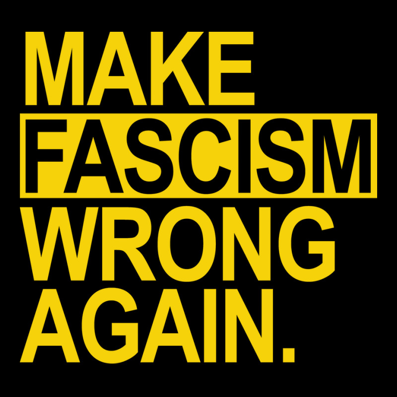 Make Fascism Wrong Again Yellow Tumblr Fleece Short by kimetacurinak | Artistshot