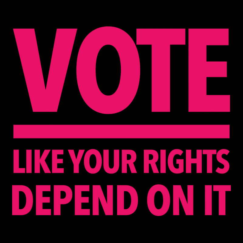 Vote Like Your Rights Depend On It Hot Pink Men's Long Sleeve Pajama Set by elaichalberap | Artistshot