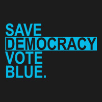 Save Democracy Vote Blue Blue Hoodie & Jogger Set | Artistshot