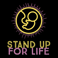 Stand Up For Life Aesthetic V-neck Tee | Artistshot