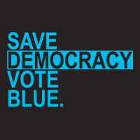 Save Democracy Vote Blue Blue Aesthetic Vintage Cap | Artistshot