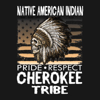 Native American Cherokee Tribe Indian Pride Respec Flannel Shirt | Artistshot