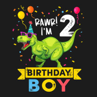 Kids 2 Year Old Shirt 2nd Birthday Boy T Rex Dinos Hoodie & Jogger Set | Artistshot