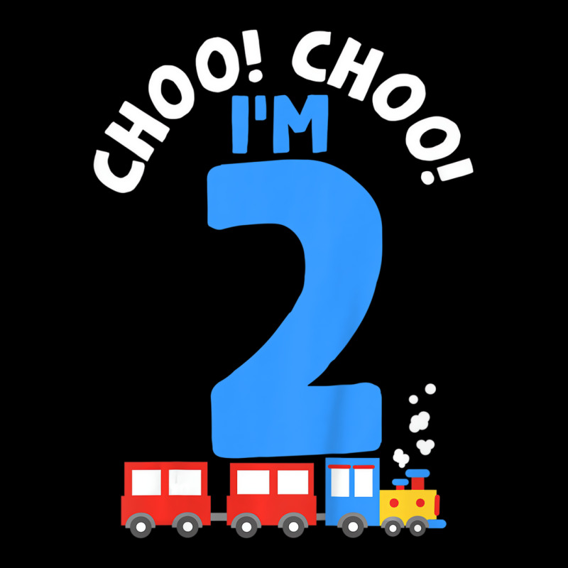 Kids 2nd Birthday Iâ€™m 2 Choo Choo Train Tra Graphic T-shirt | Artistshot