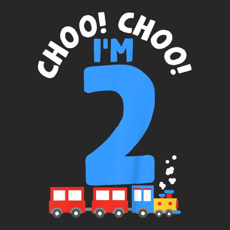 Kids 2nd Birthday Iâ€™m 2 Choo Choo Train Tra Men's T-shirt Pajama Set | Artistshot