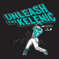 Officially Licensed Jarred Kelenic   Unleash The K T-shirt | Artistshot