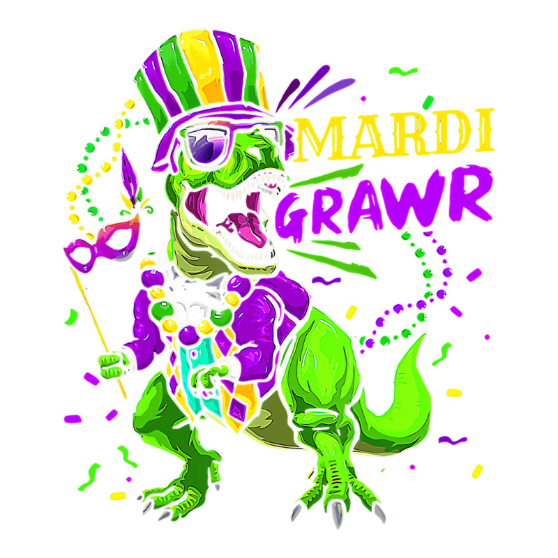 Mardi Grawr Dabbing T Rex Dinosaur Mask Beand Mard Men's T-shirt Pajama Set by likensjaymie | Artistshot