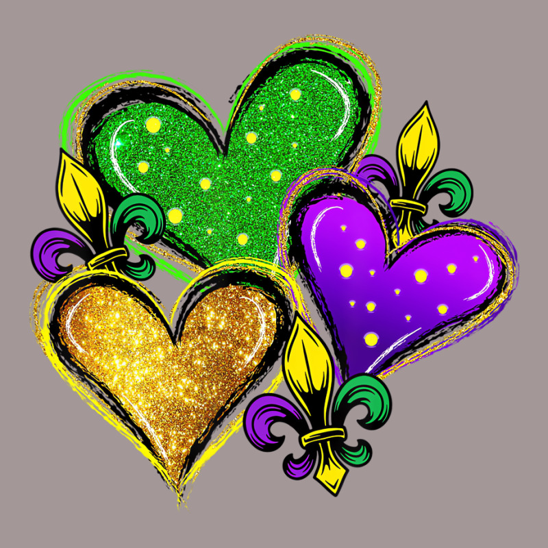 Cute Mardi Gras Heart Funny Fleur De Lis Mardi Gra Vintage Short | Artistshot