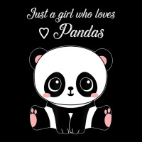 Cute Panda Shirt Just A Girl Who Loves Pandas T Sh Pocket T-shirt | Artistshot