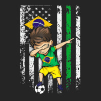 Dabbing Soccer Boy Brazil Jersey Shirt   Brazilian Unisex Hoodie | Artistshot