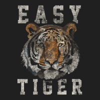 Easy Tiger Distressed Casual Chic Graphic For Wome Ladies Polo Shirt | Artistshot