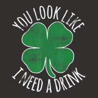 St. Patrick's Day You Look Like I Need A Drink Bee Champion Hoodie | Artistshot