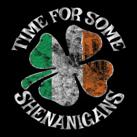 St. Patrick's Time For Some Shenanigans Clover Fun Pocket T-shirt | Artistshot