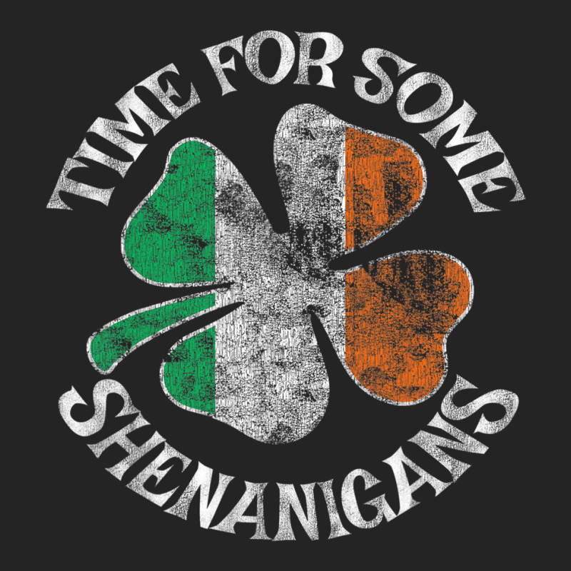 St. Patrick's Time For Some Shenanigans Clover Fun 3/4 Sleeve Shirt | Artistshot