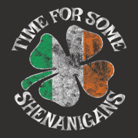 St. Patrick's Time For Some Shenanigans Clover Fun Champion Hoodie | Artistshot