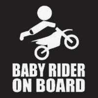 Baby Rider On Board T-shirt | Artistshot